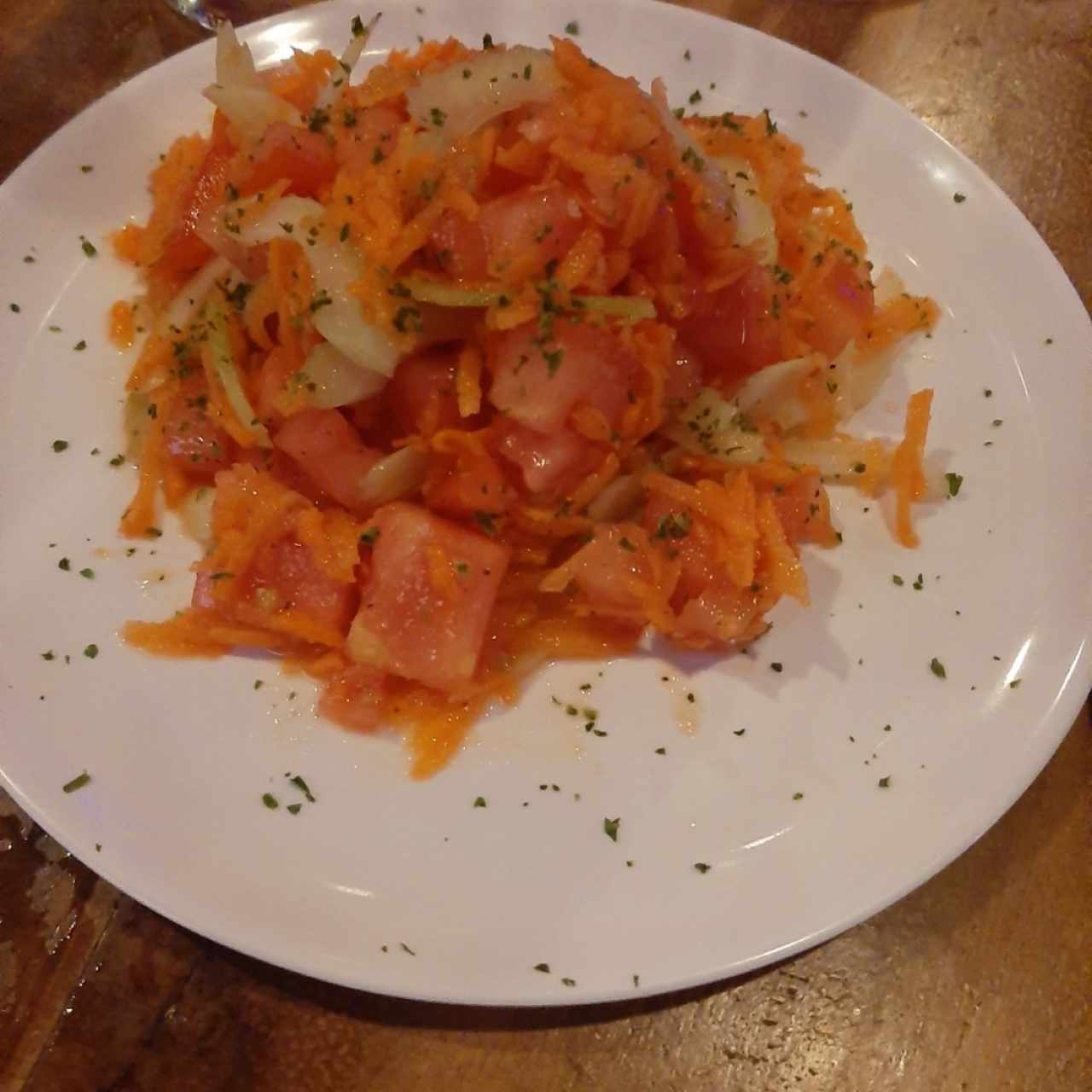 ensalada improvisada