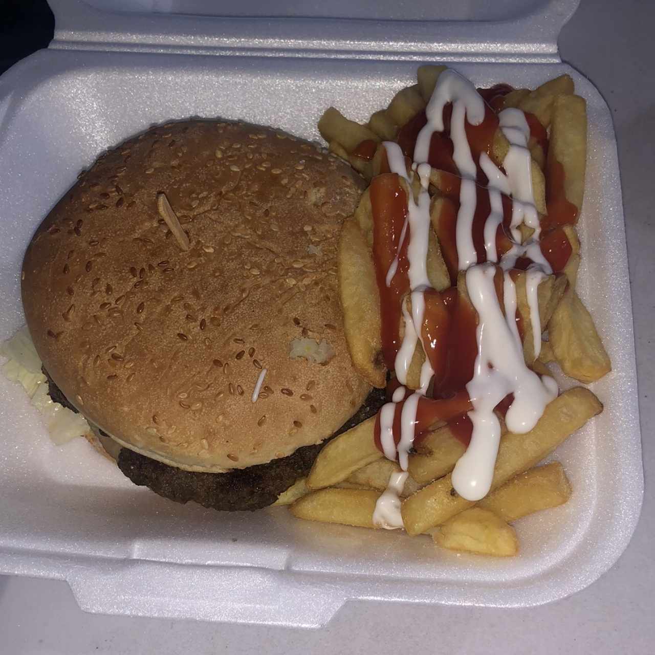 Hamburguesa clásica 