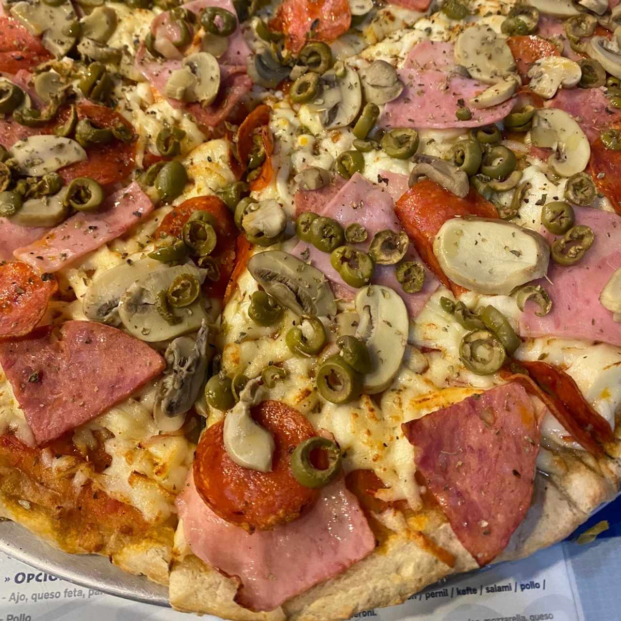 Pizzas - Combinación