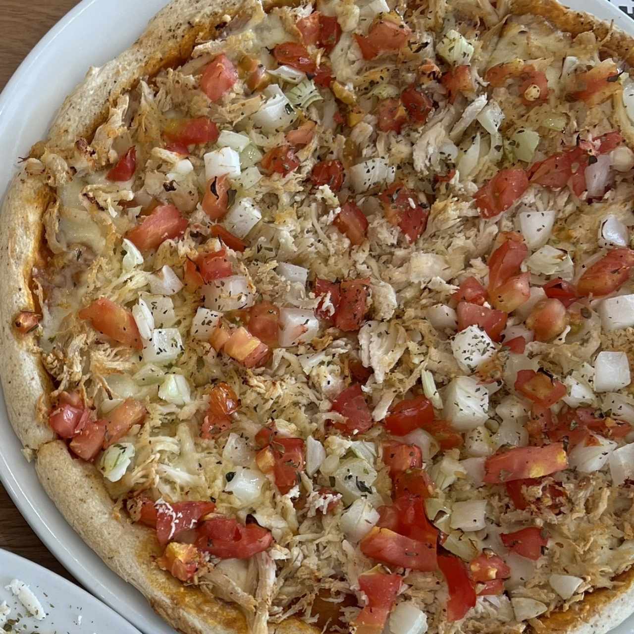 Pizza de pollo especial