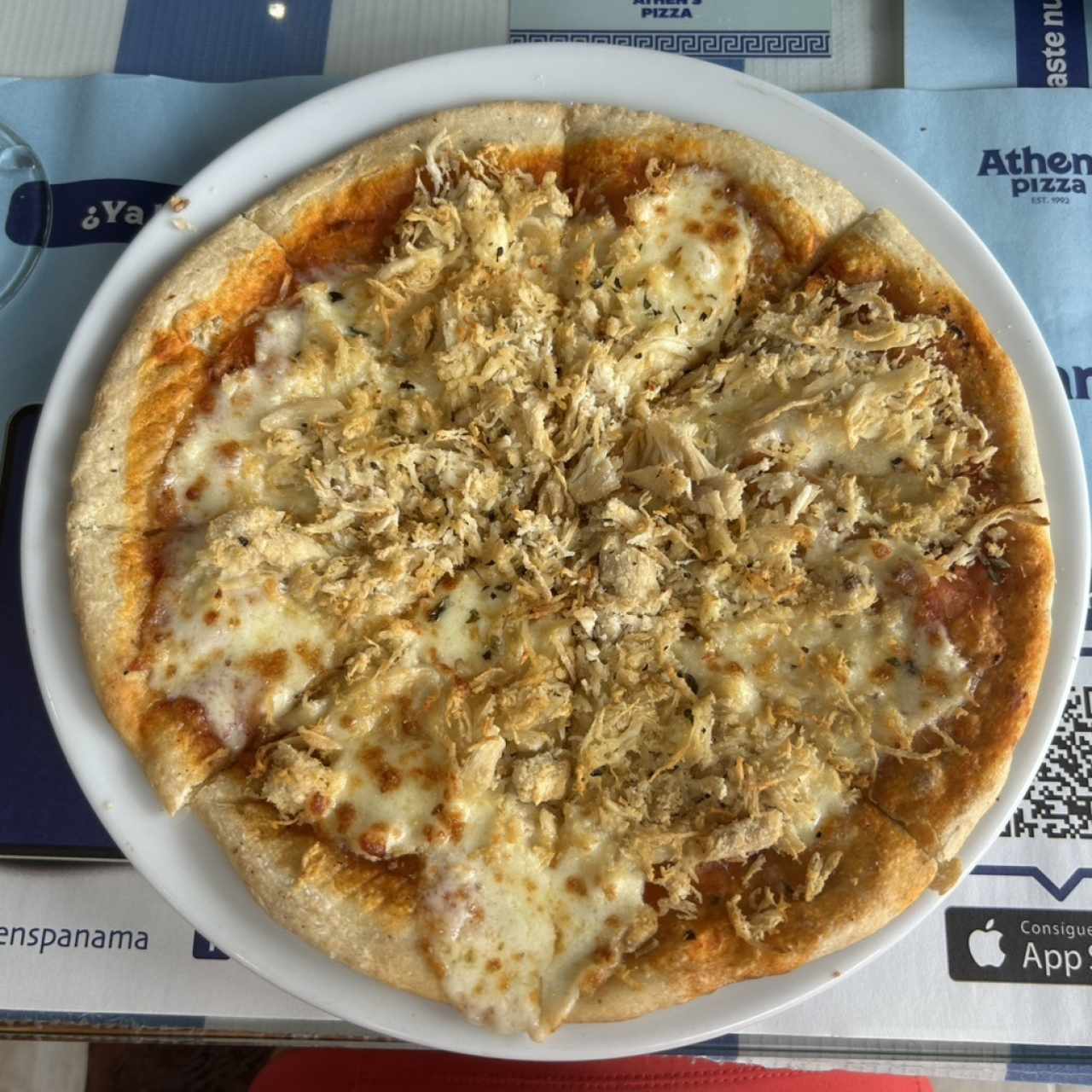 Pizza de Jamon y Pollo