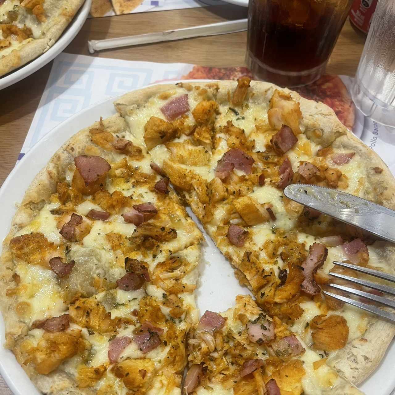 Pizza Pollo Bacon