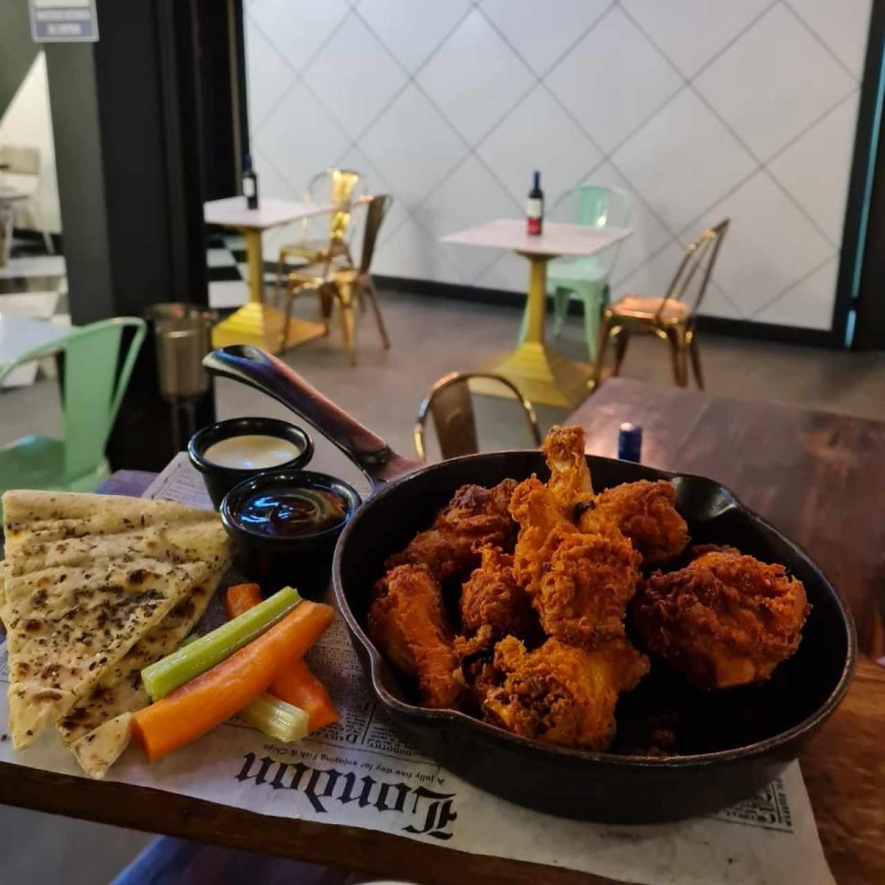Alitas de pollo