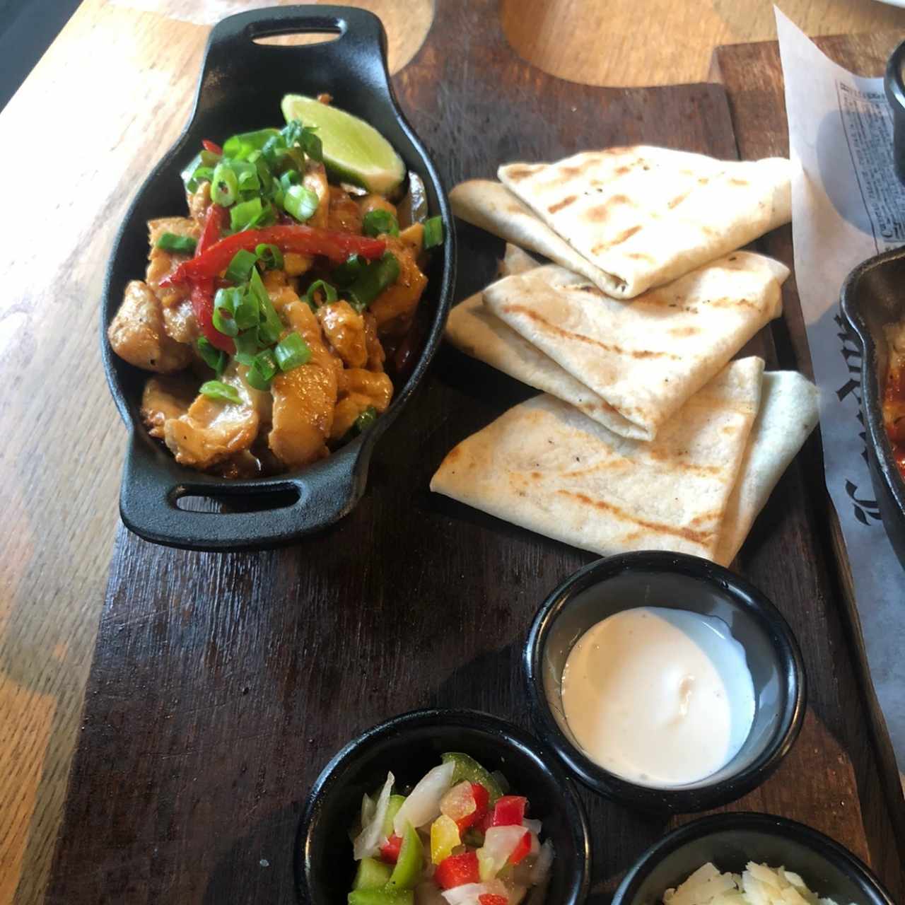 Fajitas de Pollo