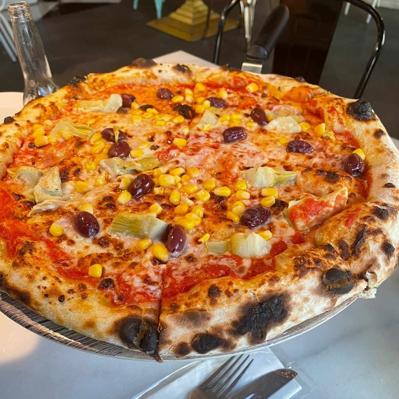 vegetable pizza 👌