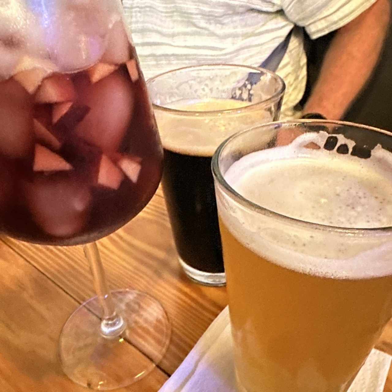 pale ale, sangria 