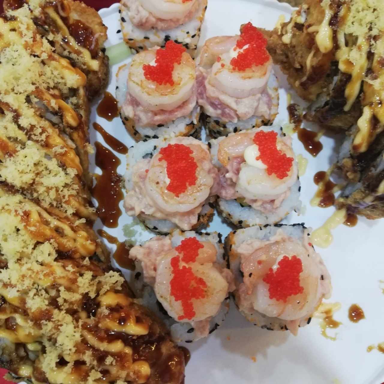 Rollo Crazy Camarón y Tempura 