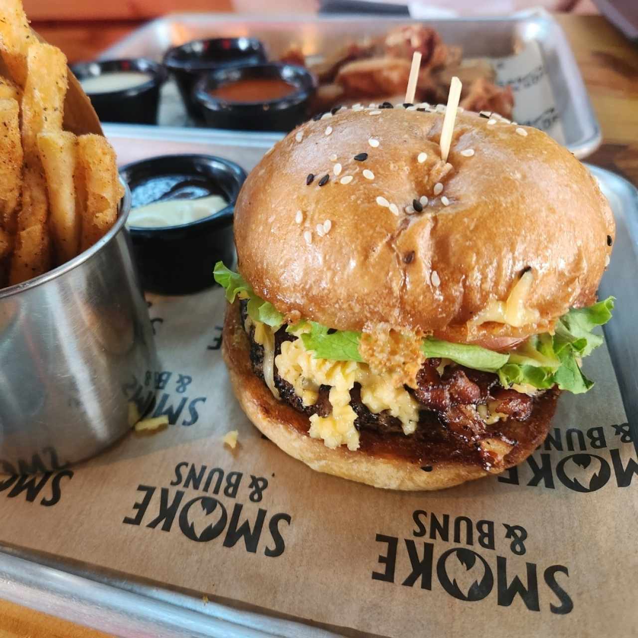 Bacon cheese burguer 
