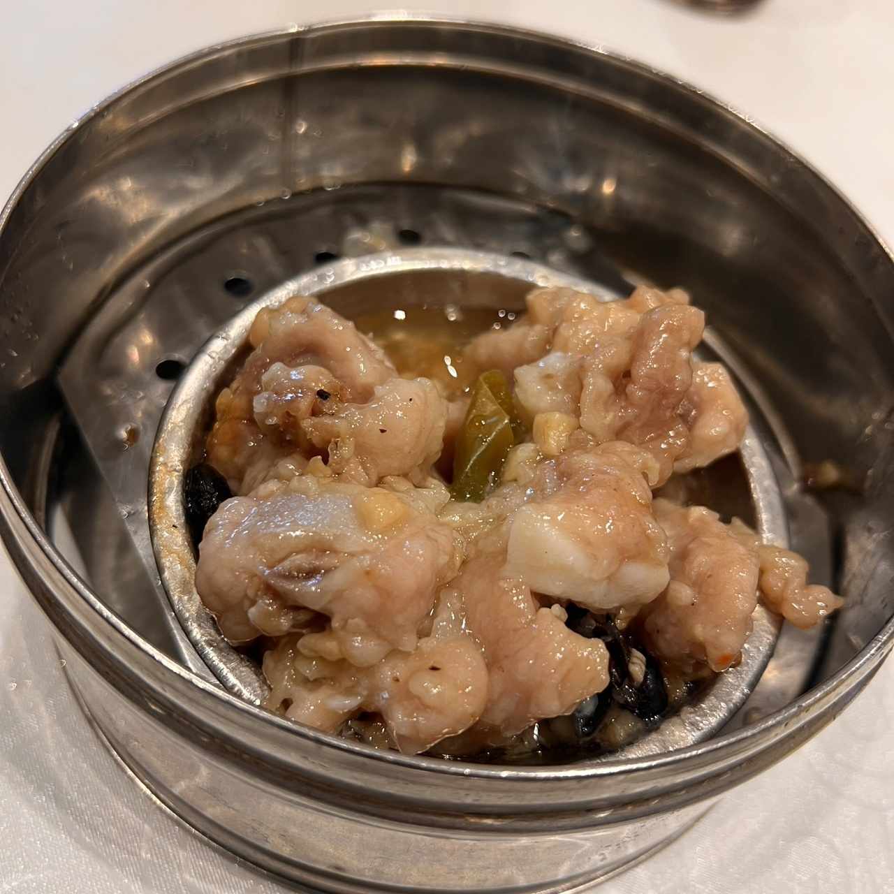 Costillas al vapor 
