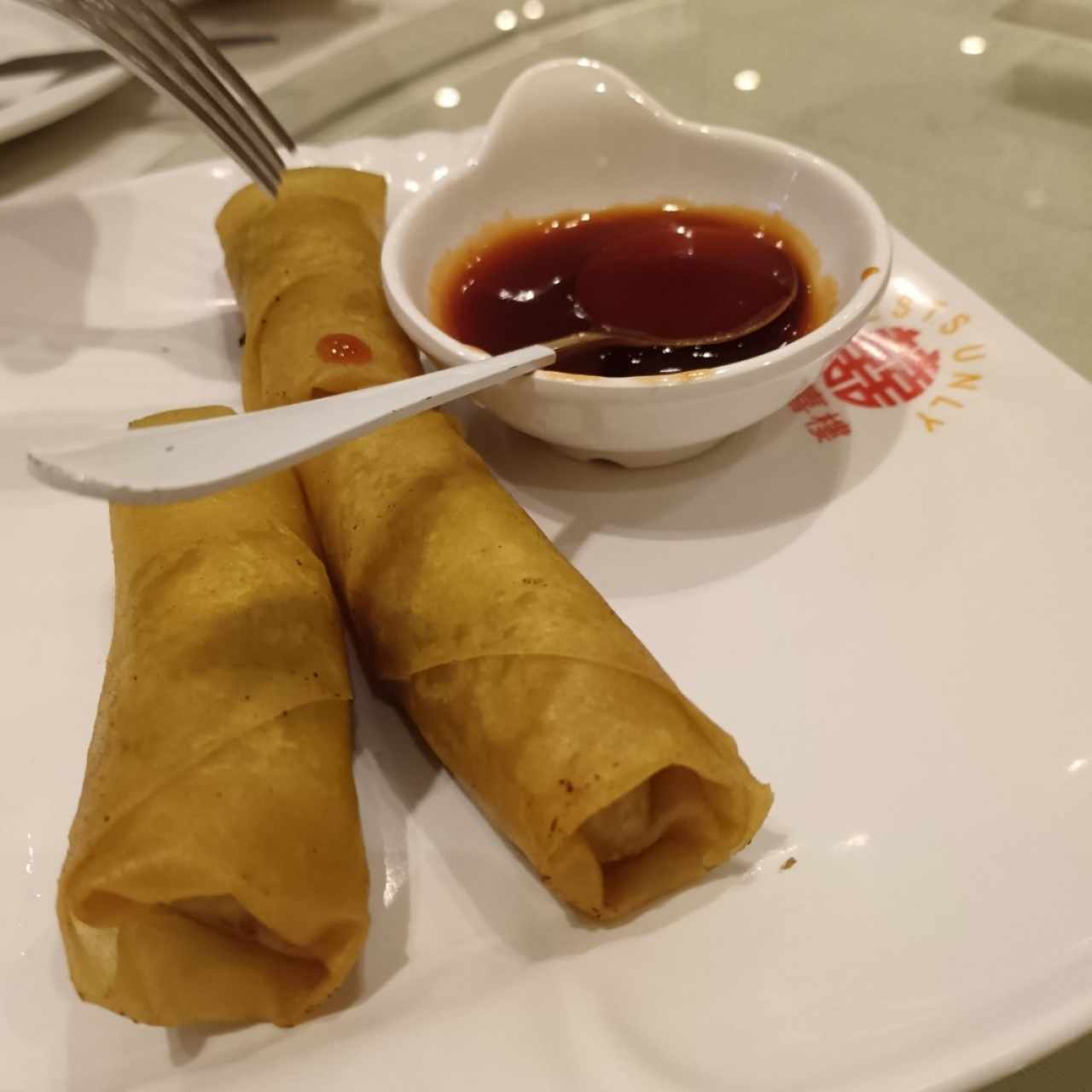 Rollito de vegetales.