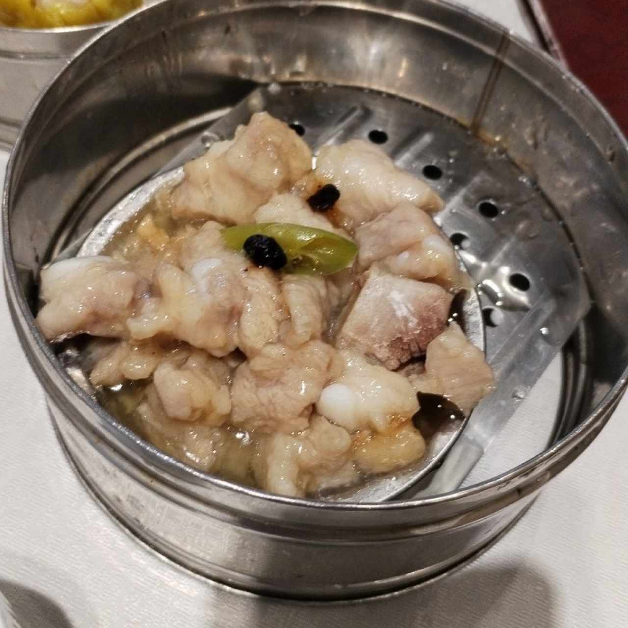 Costilla al vapor