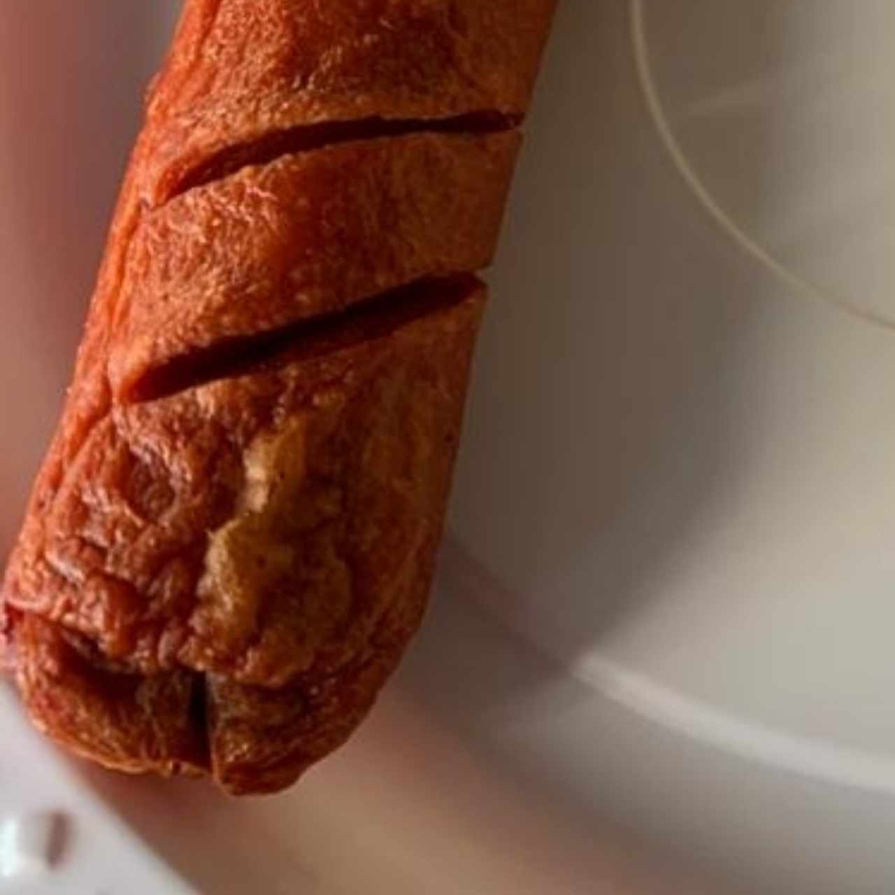 salchicha frita
