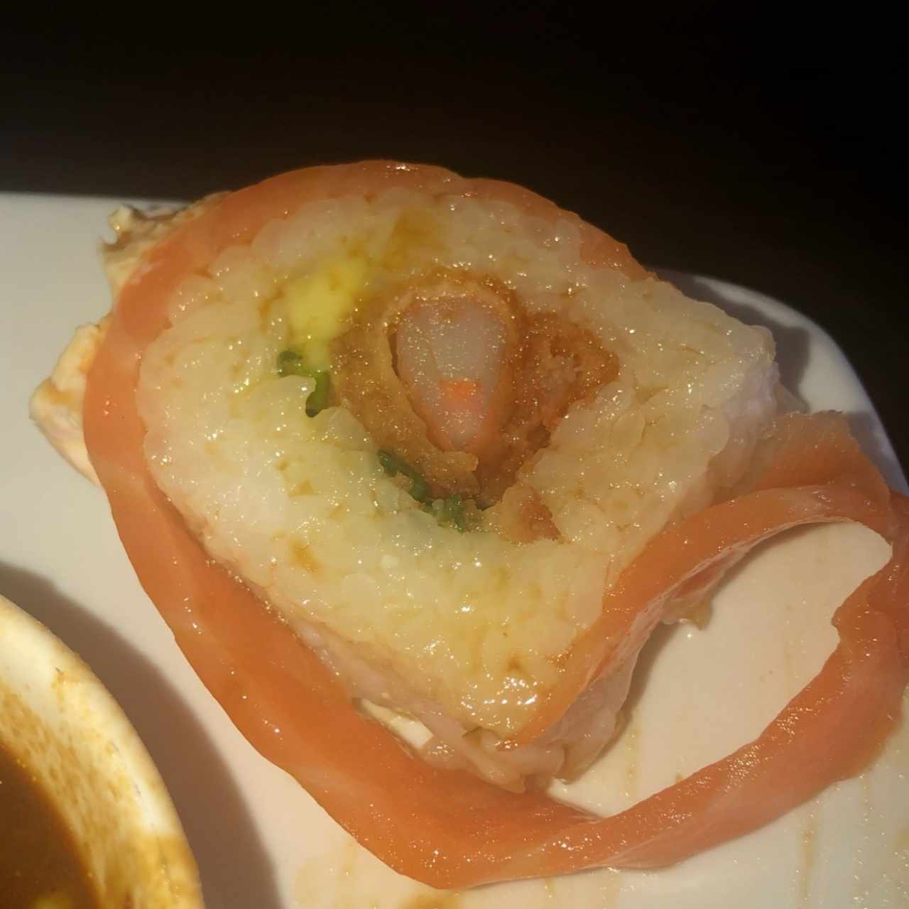 Rollo de Camarón y Salmón