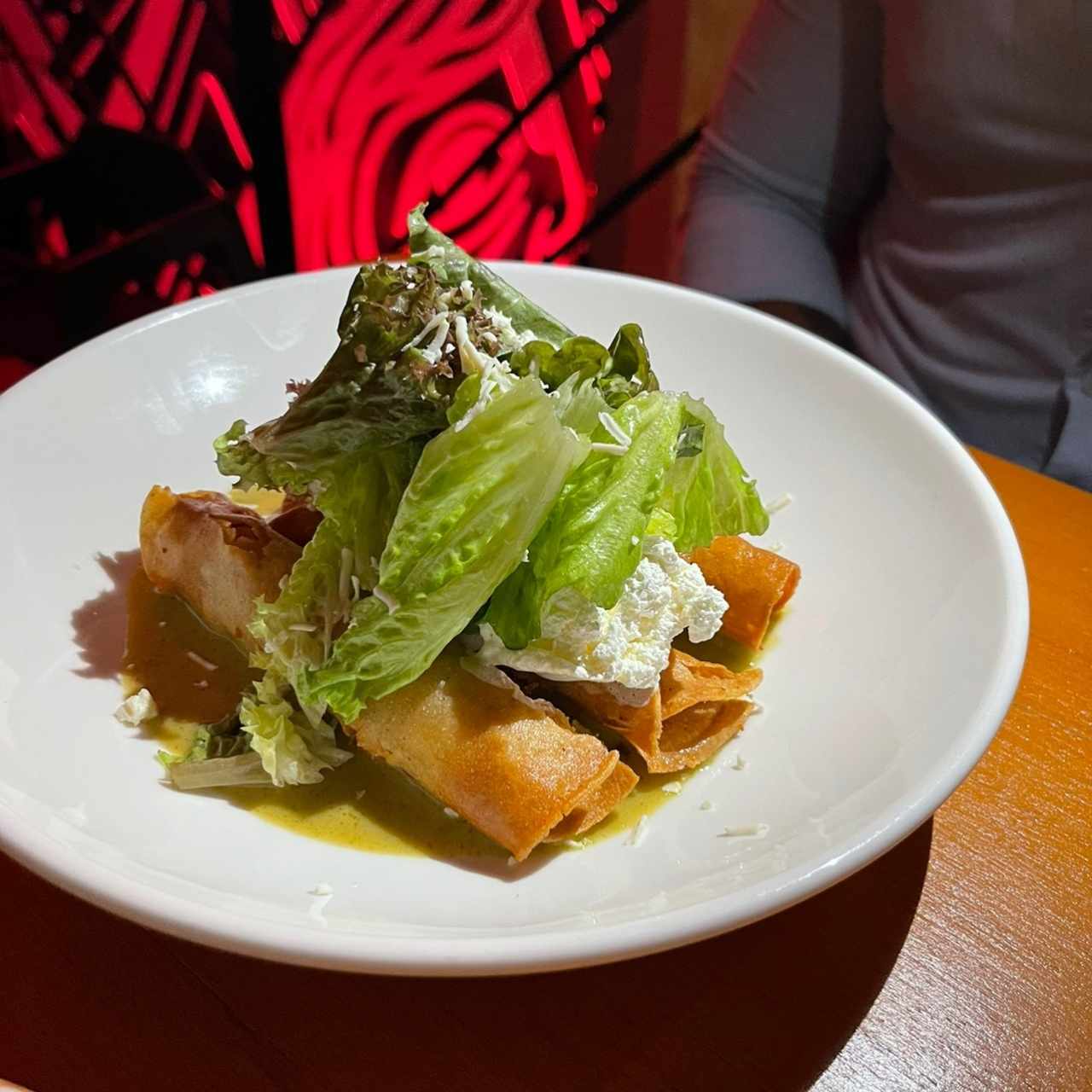 Flautas de Papa y Chorizo