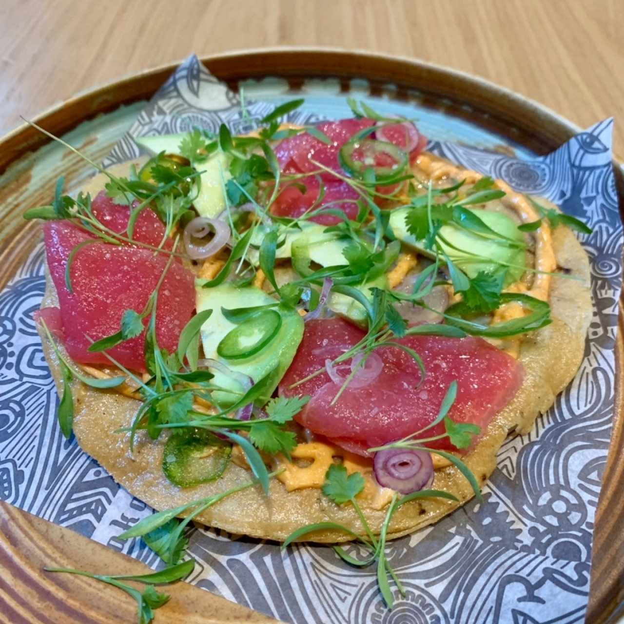 Tostada de Atún