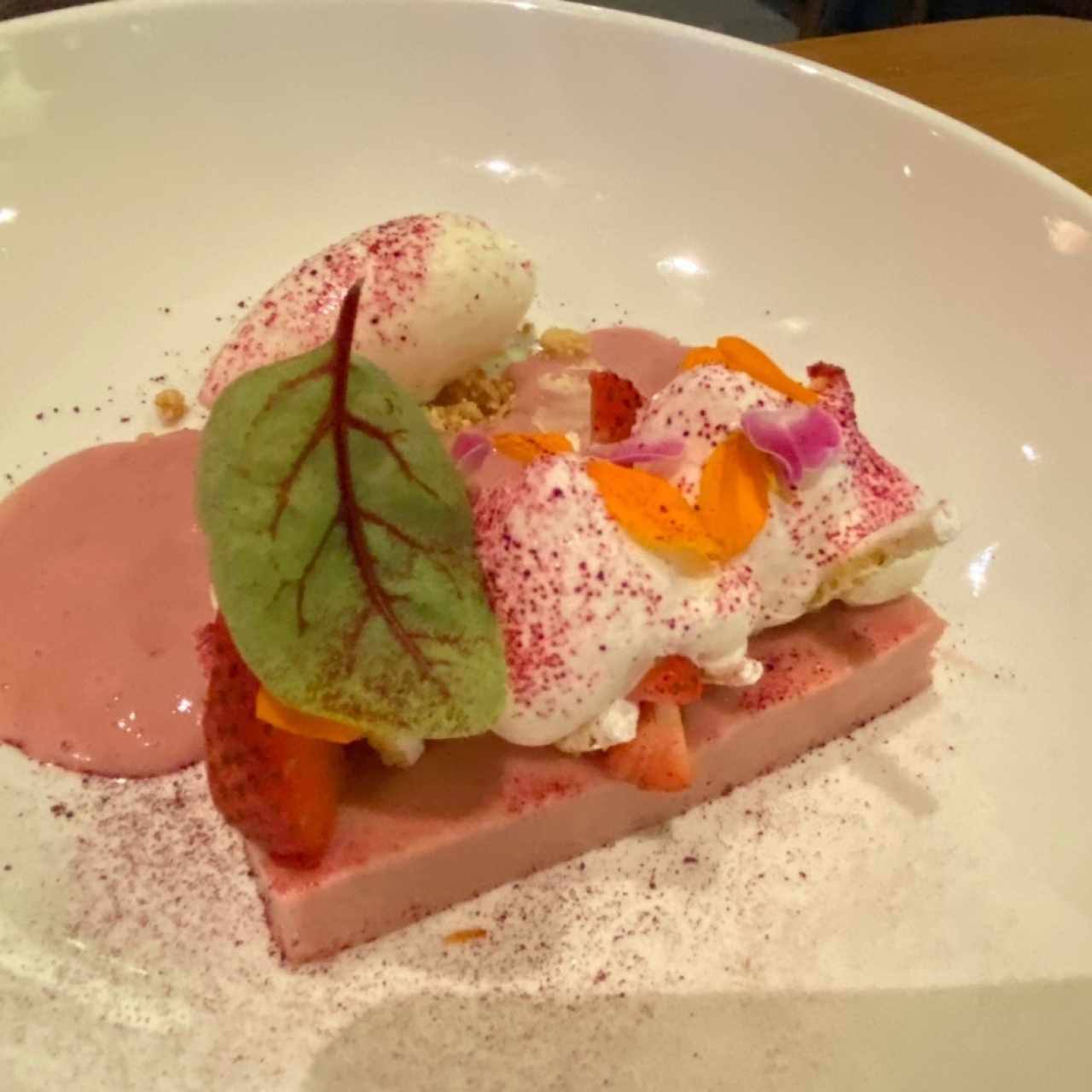 fresas con crema