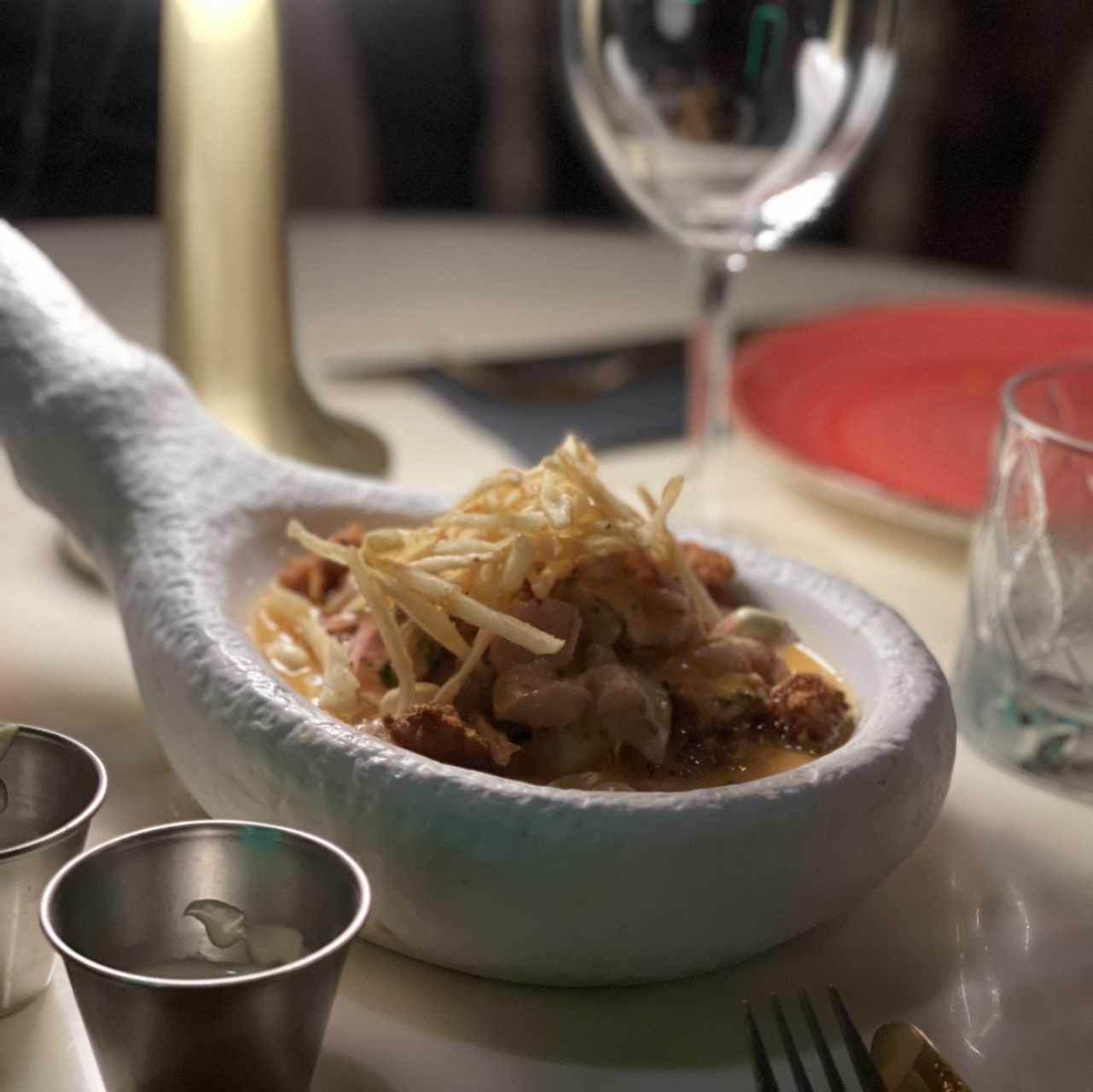 Ceviche del Atlántico en Texturas