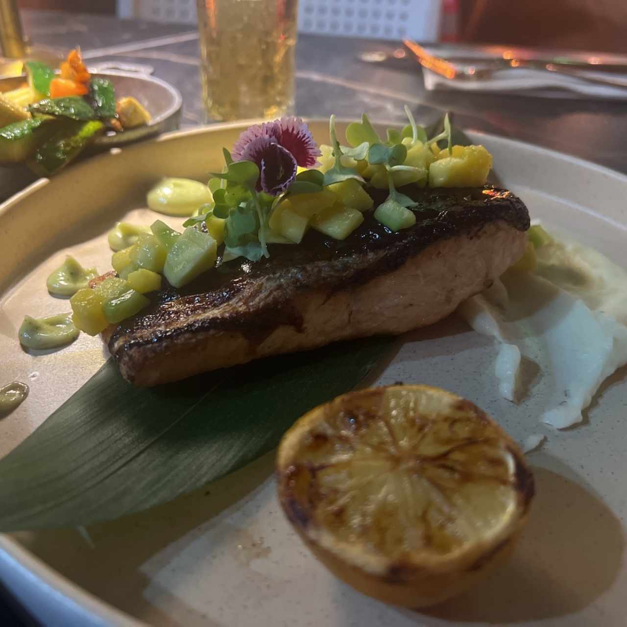 Salmón a la Parrilla