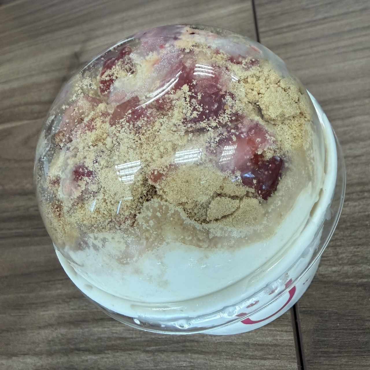 Yogourt con fresas 
