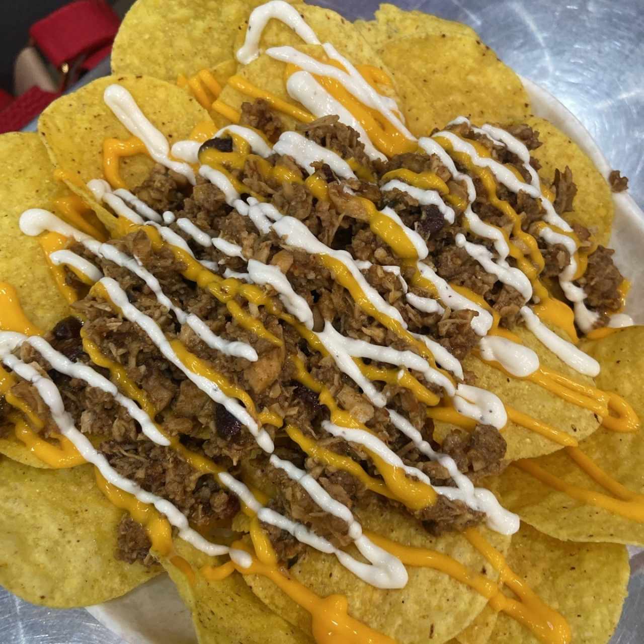 Nachos sin pico de gallo