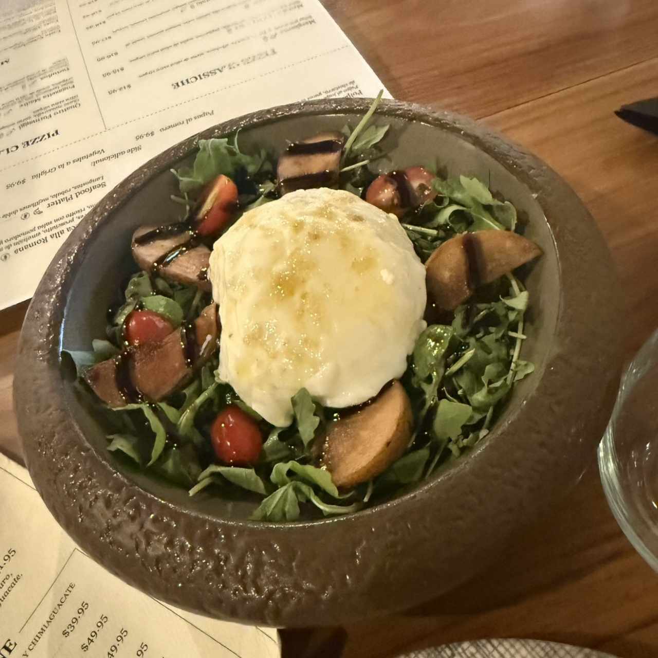 Antipasti - Ensalada Burrata