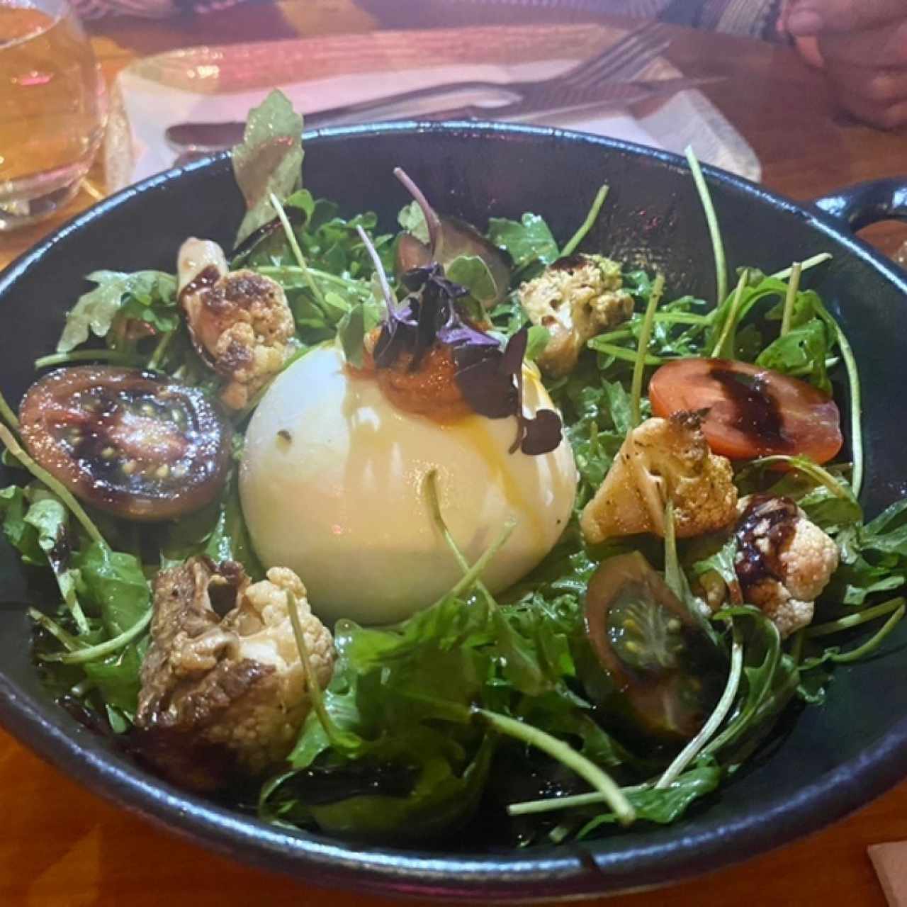 Insalata Burrata e Acciughe