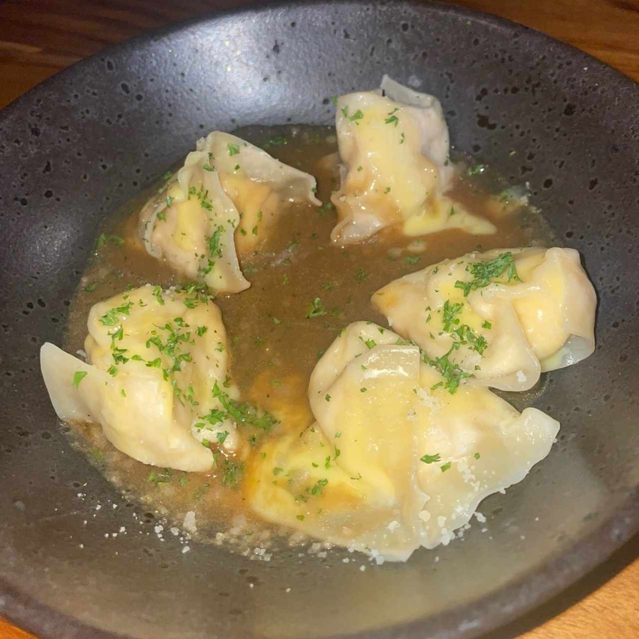 Para Compartir - Raviolis de Gamberoni