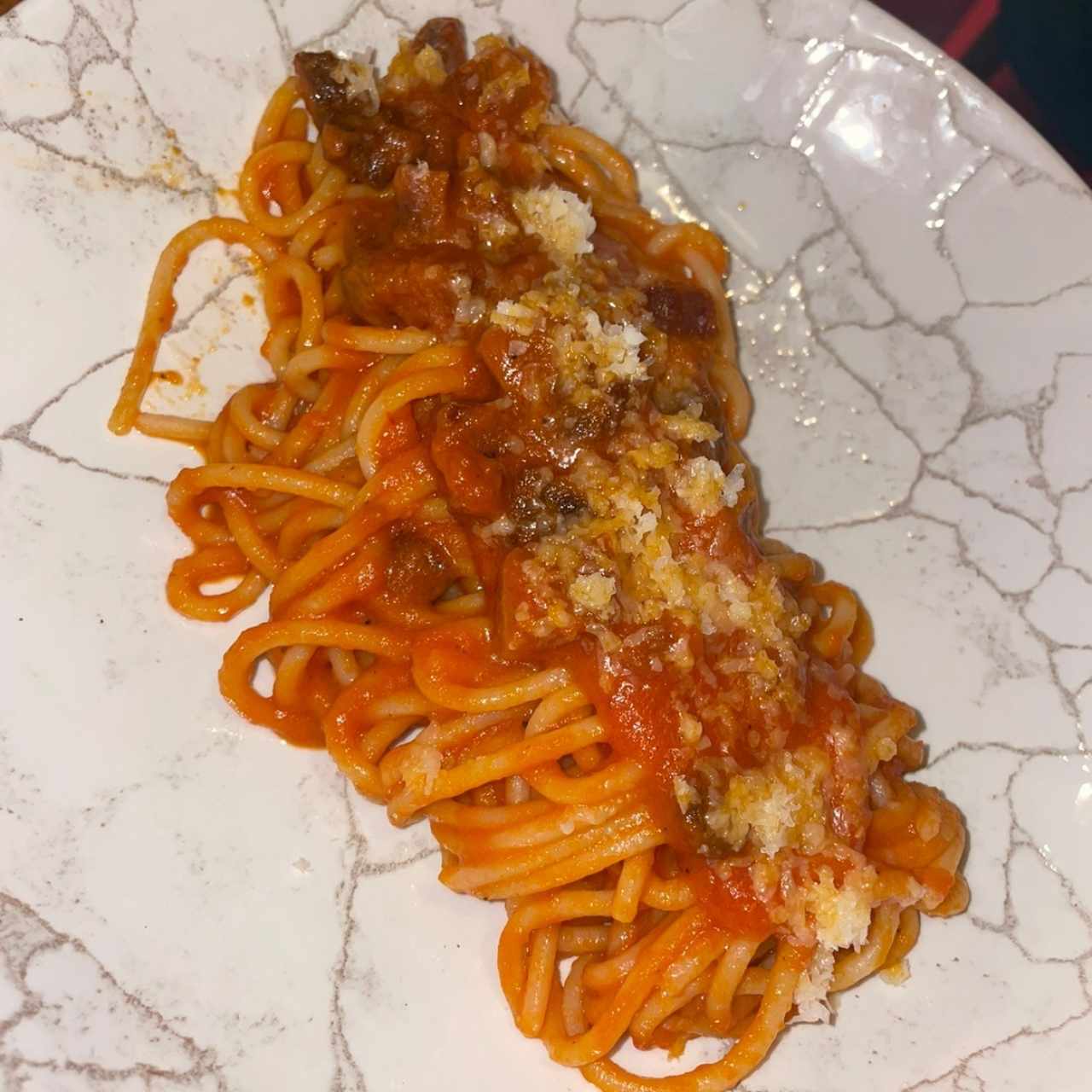 Pastas - Spaghetti l'Amatricciana