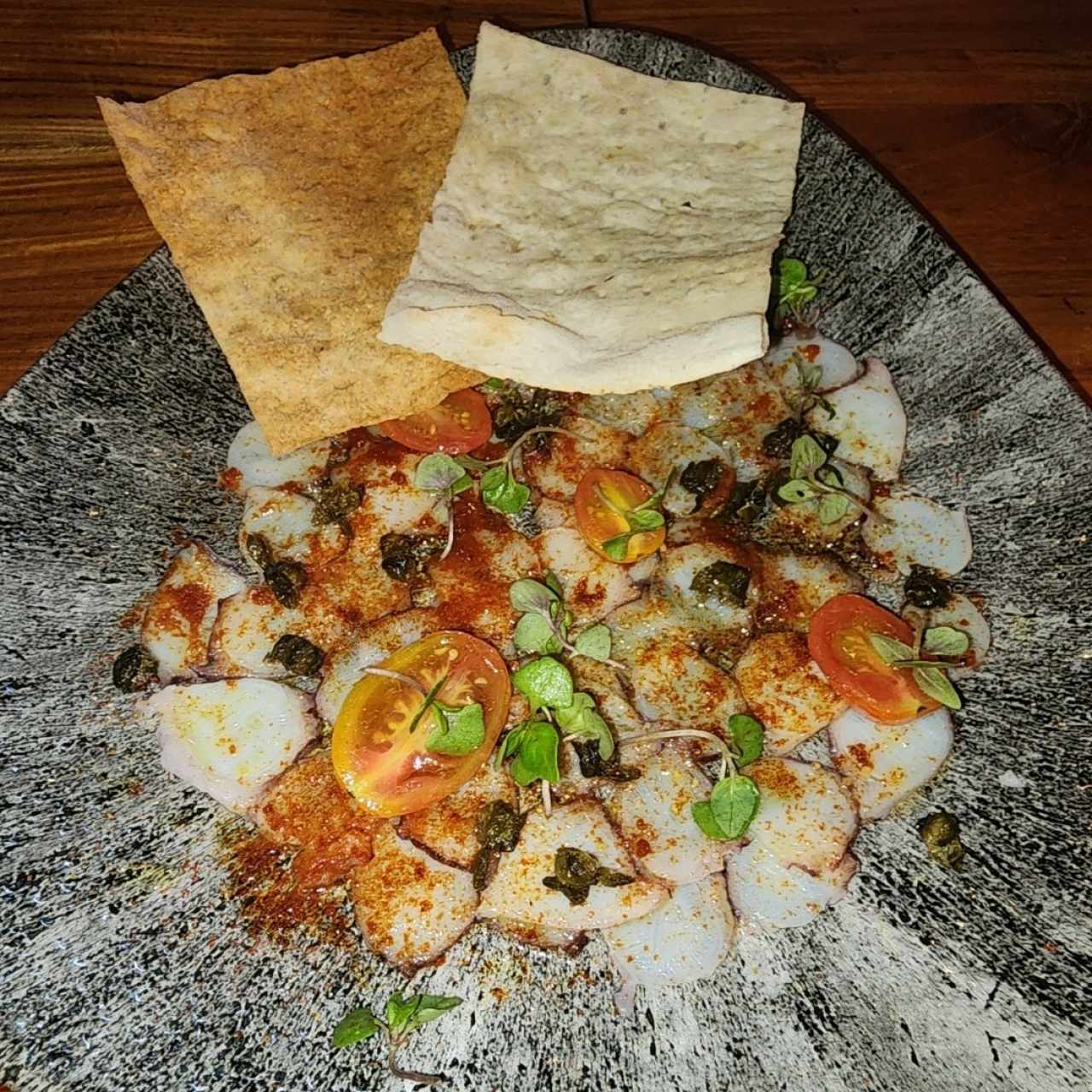 Antipasti - Carpaccio di Polpo