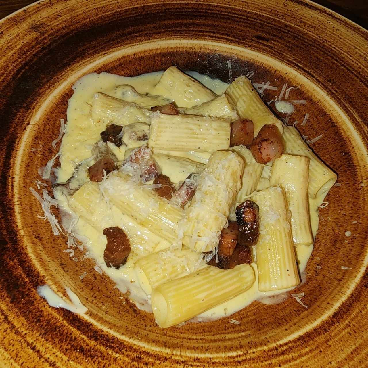 Rigattoni Alla Carbonara Madre