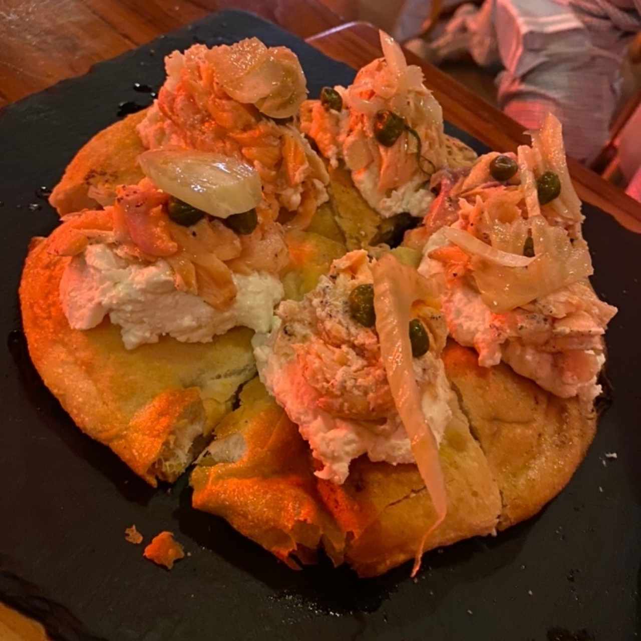 Pizzas Scrocchiarella - Salmone