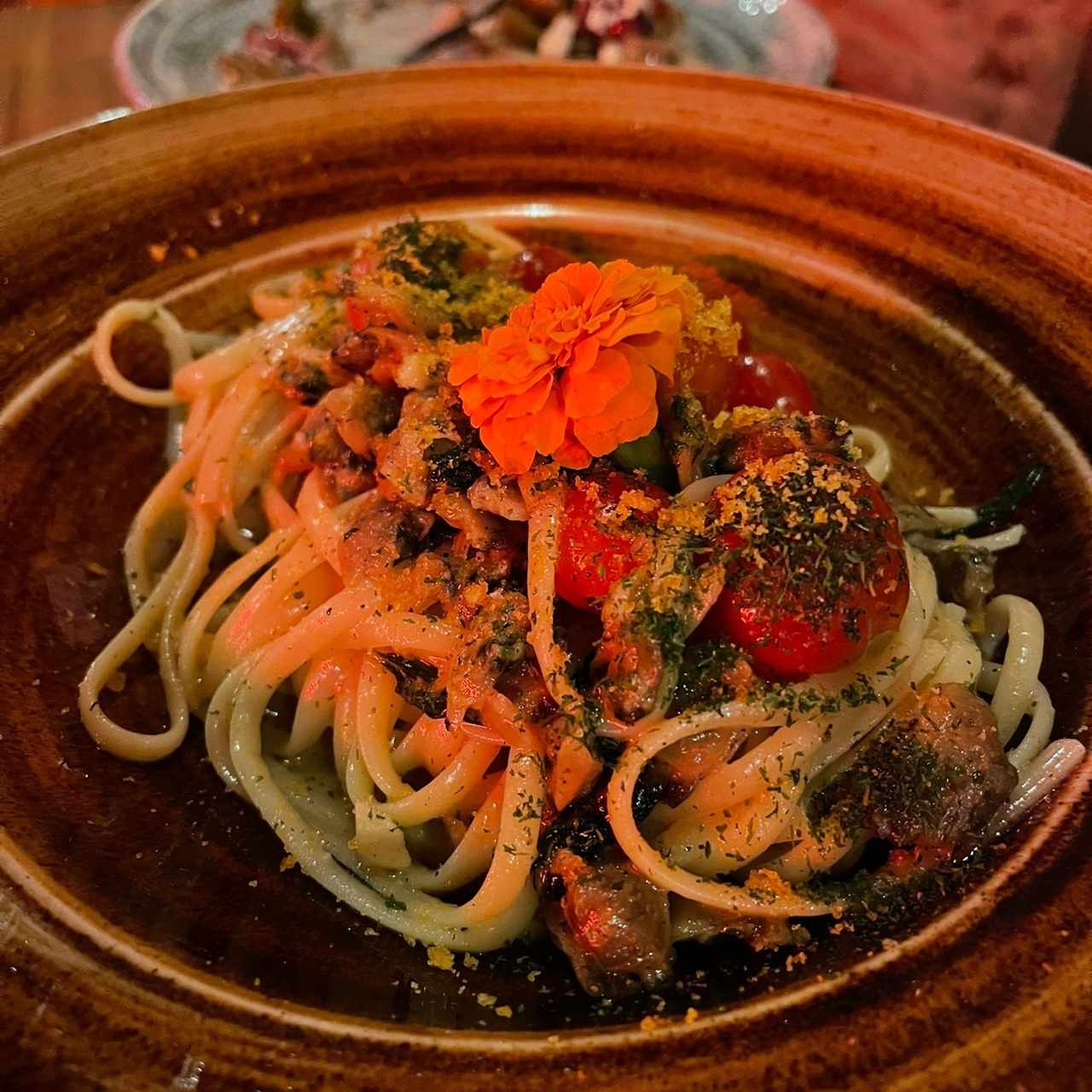 Fetuccine Vongole e Botarga
