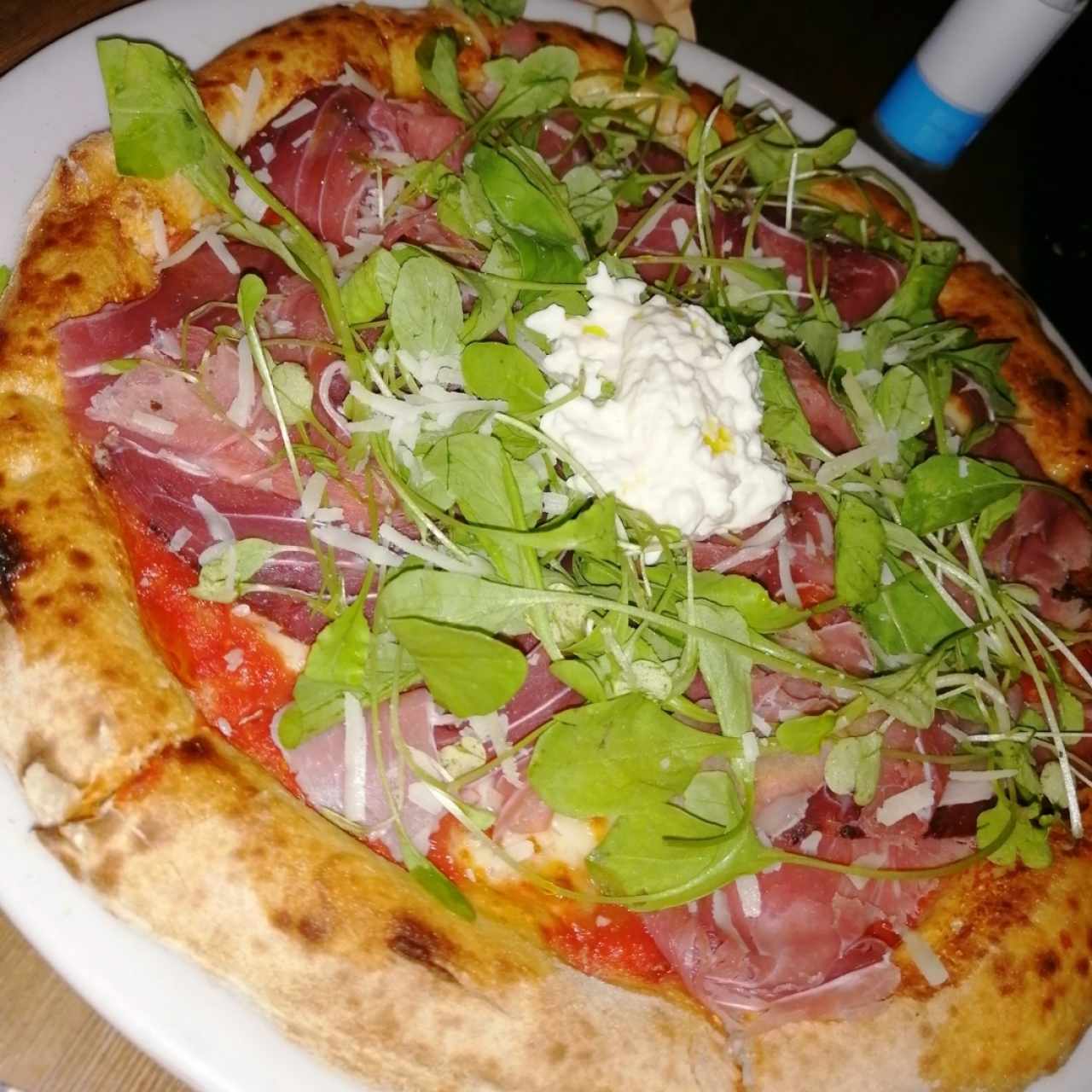 Pizza Giallo e Prosciutto