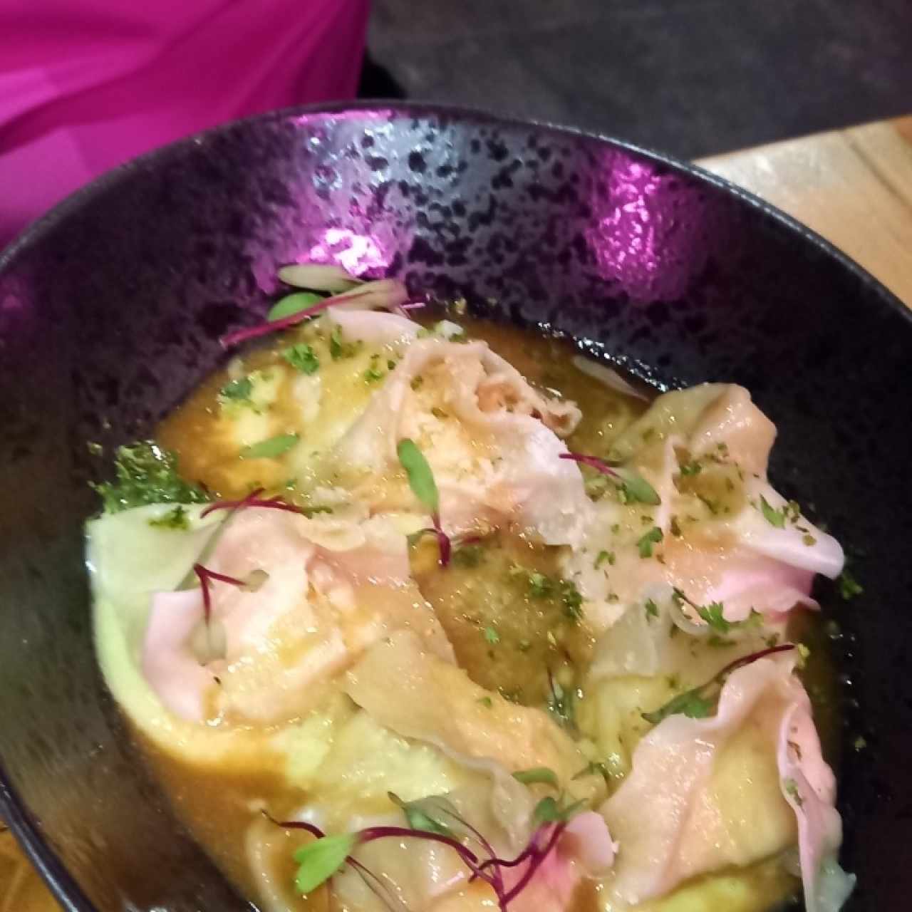 Para Compartir - Raviolis de Gamberoni