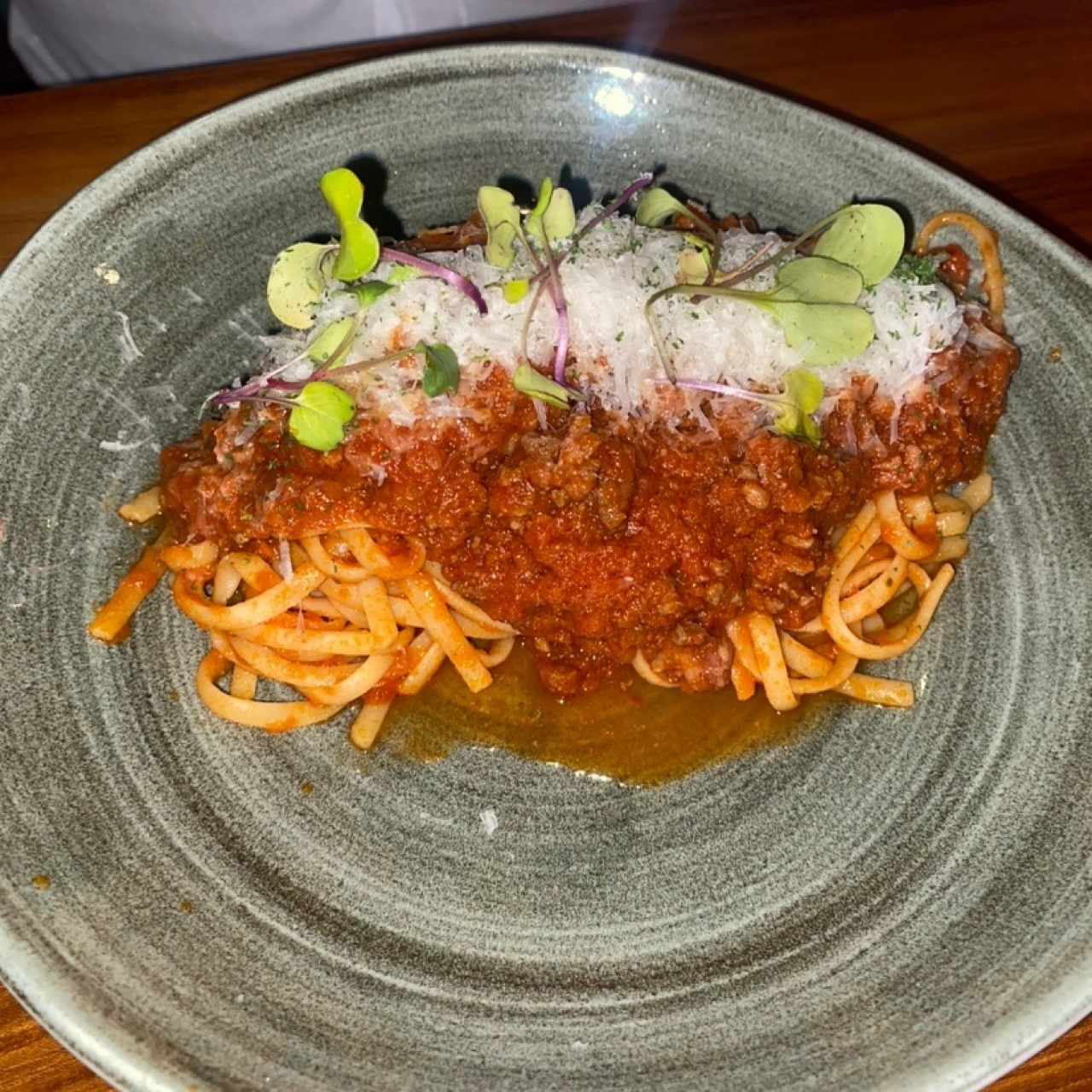 Linguini al Ragu della Nonna