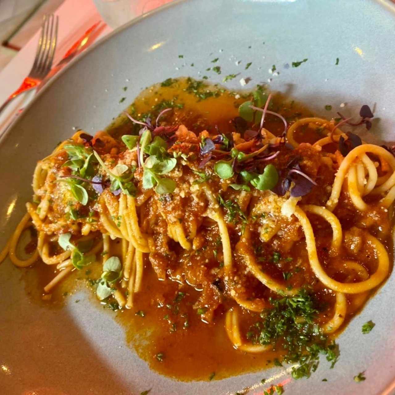 Pastas - Spaghetti l'Amatricciana