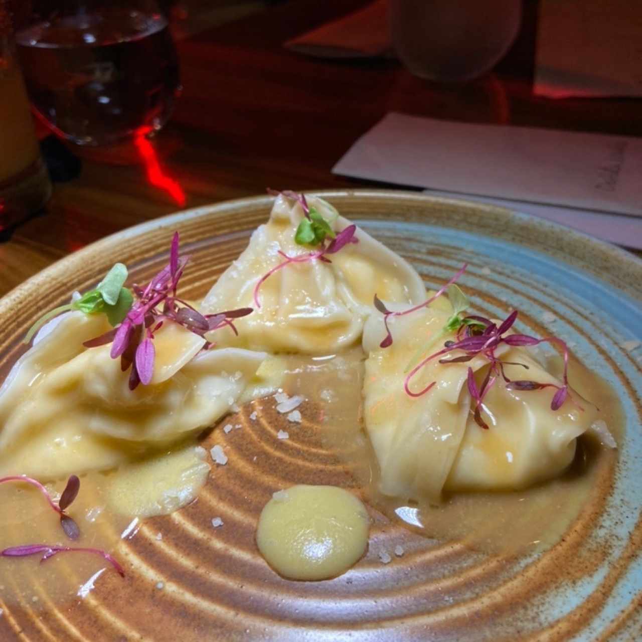 Para Compartir - Raviolis de Gamberoni