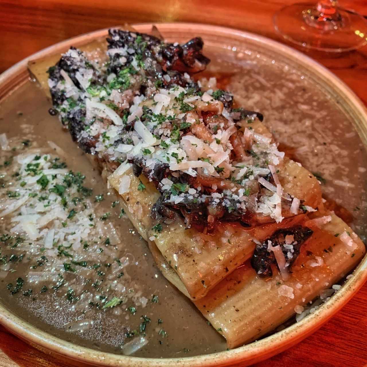 Rigatoni Trombette di Morte