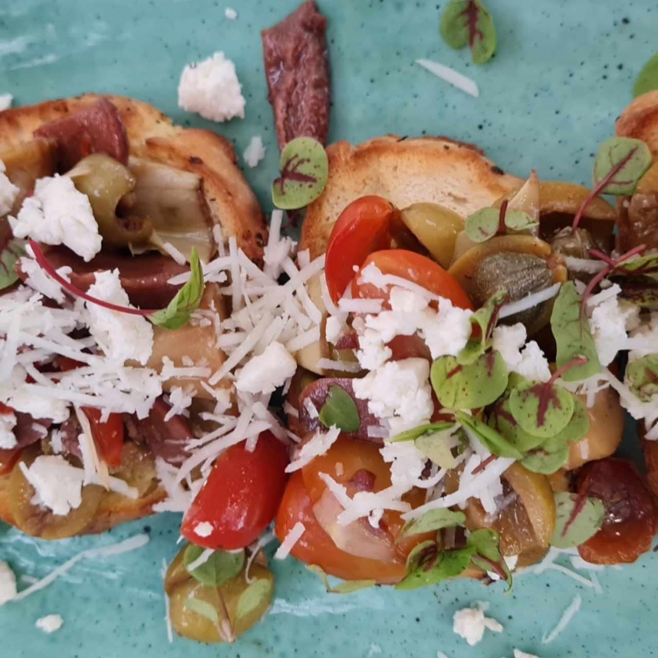 Antipasti - Burschetta di Verdure