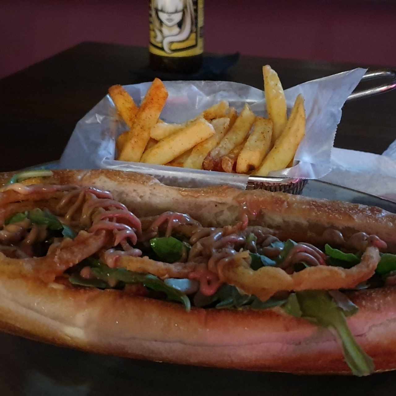 sándwich de costilla 