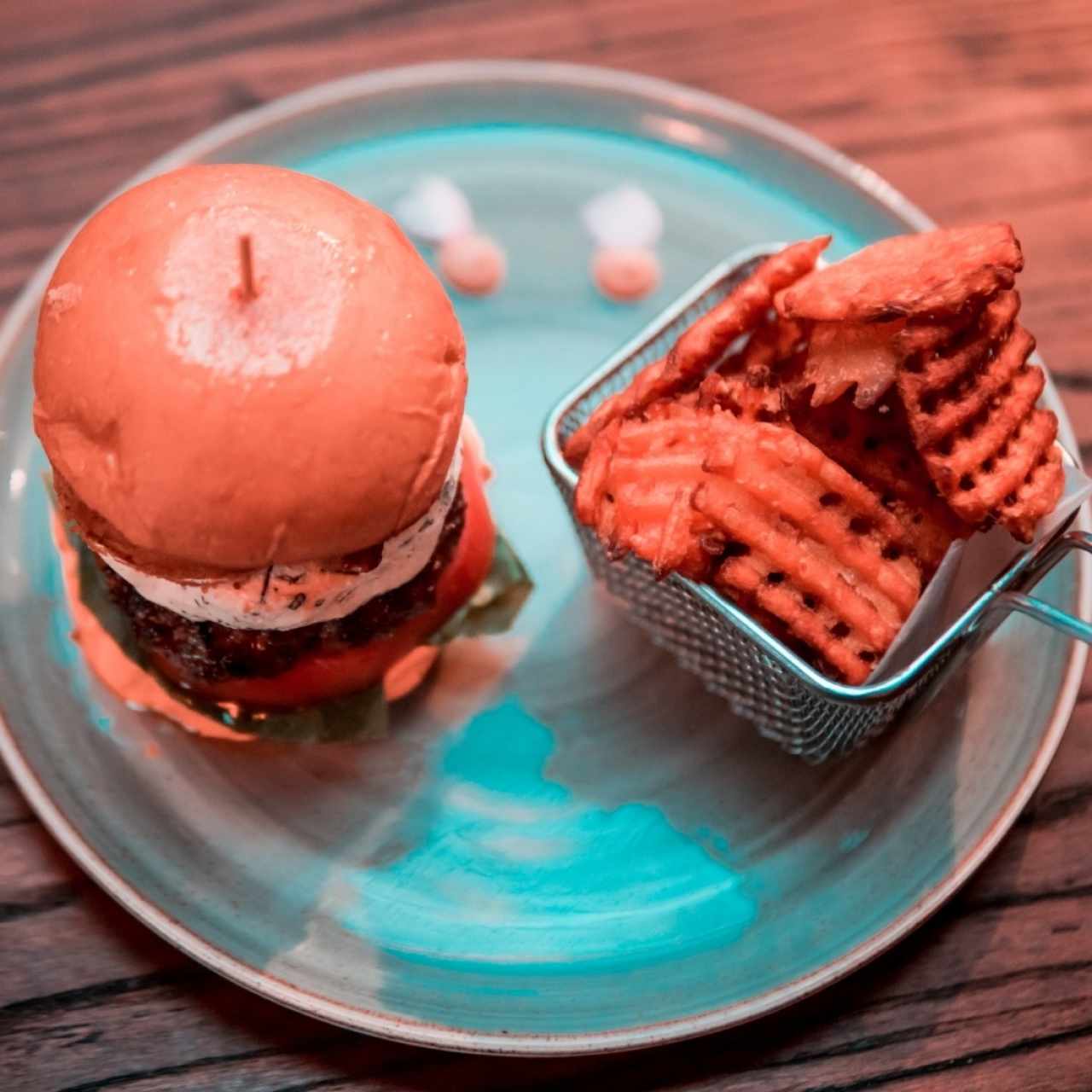 La Vistima burger