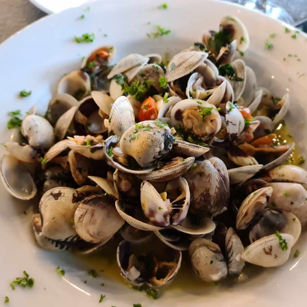 Antipastos - Almejas al Ajillo