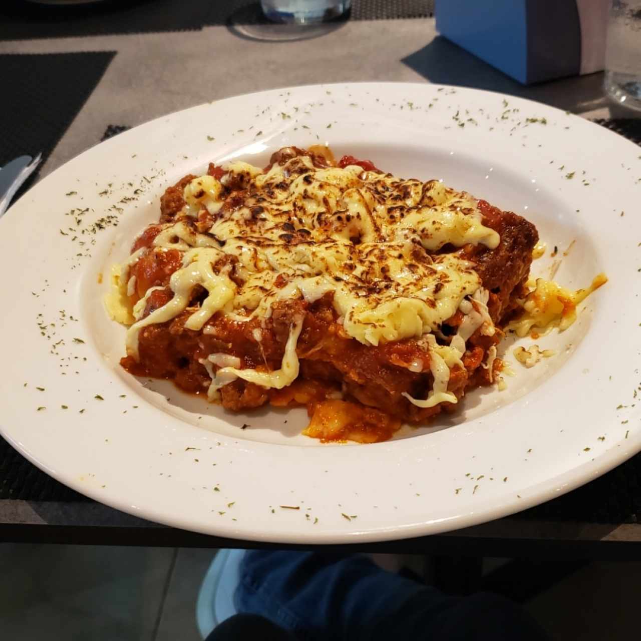 lasaña de carne