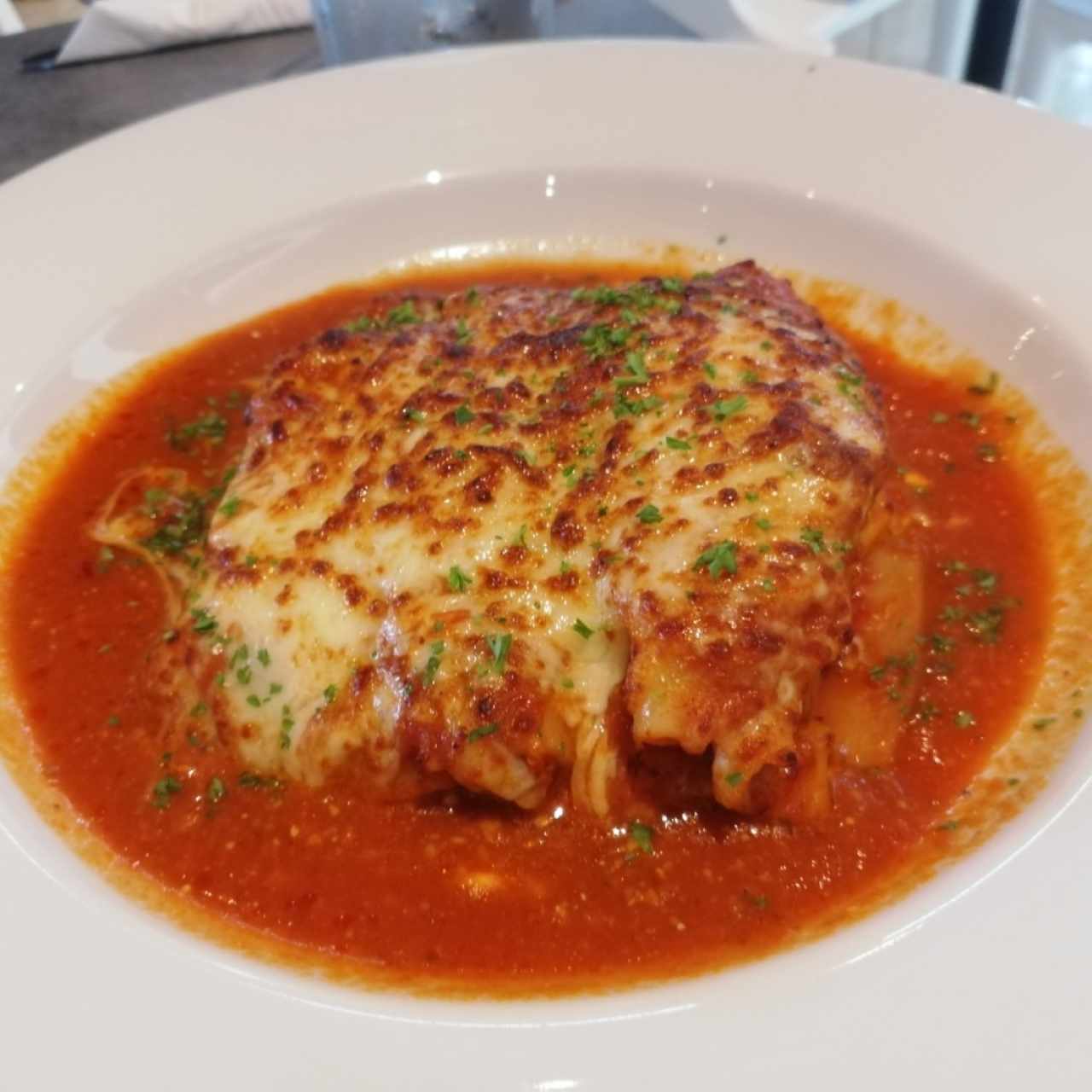 Lasagña de Carne Gratinada