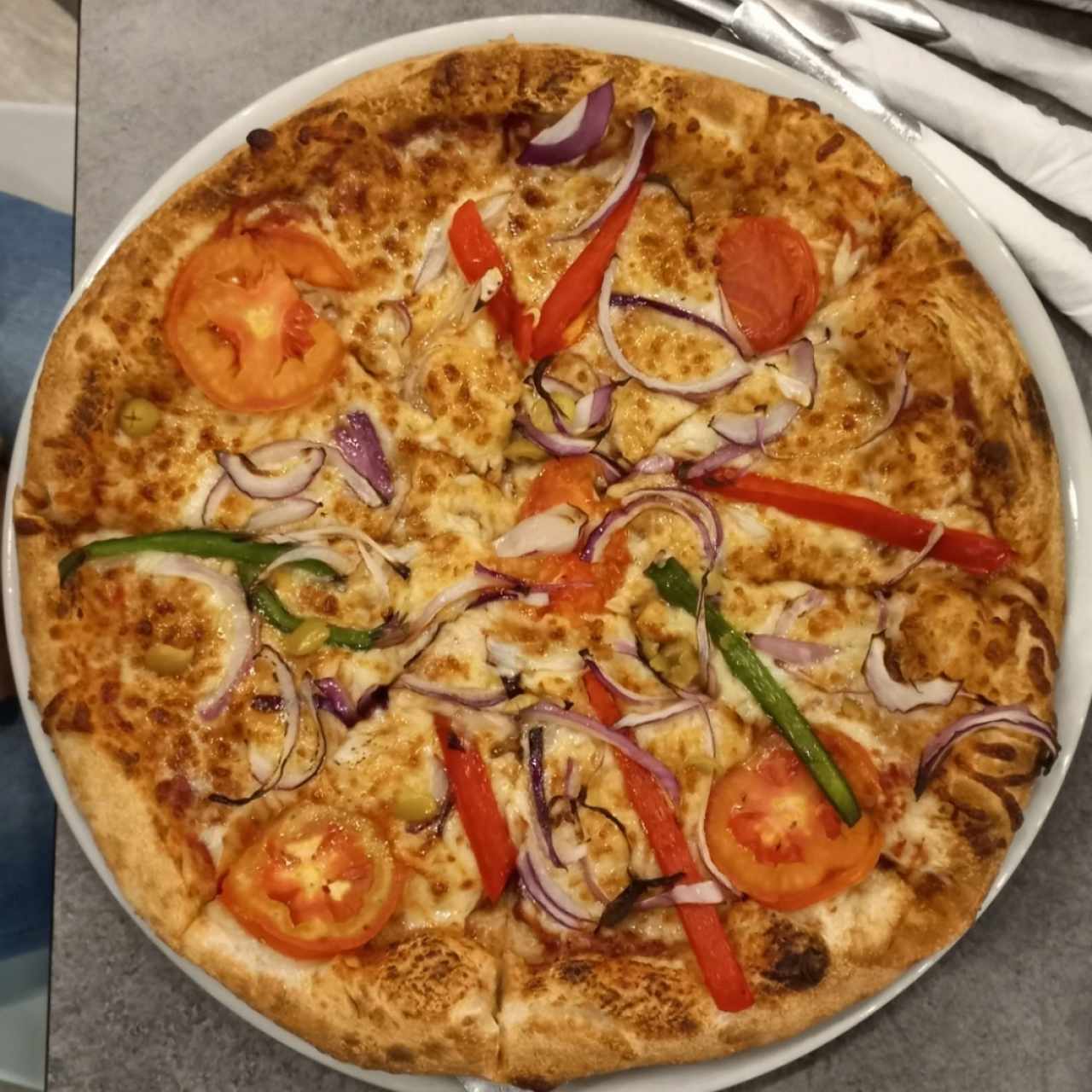 Pizzas - Pizza con Vegetales