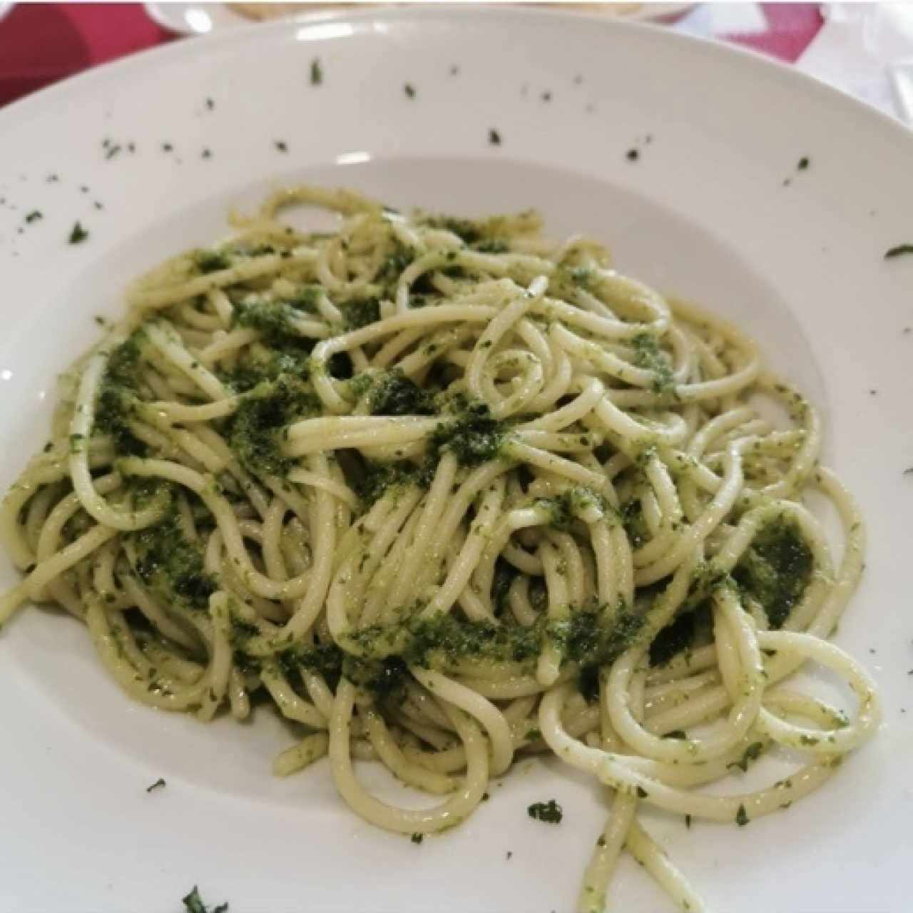 Pasta al pesto