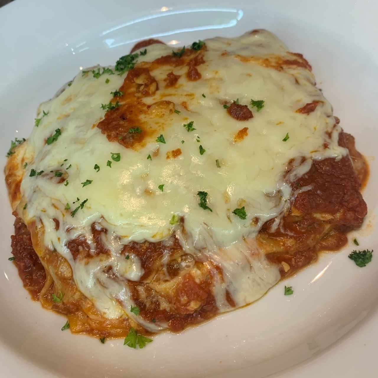Lasagña de Carne Gratinada