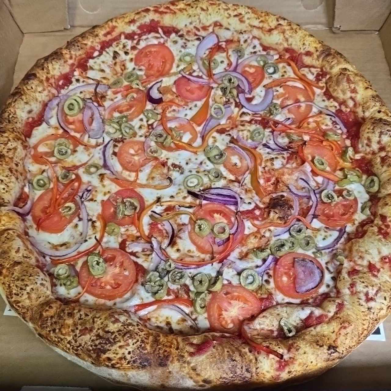 pizza vegetariana
