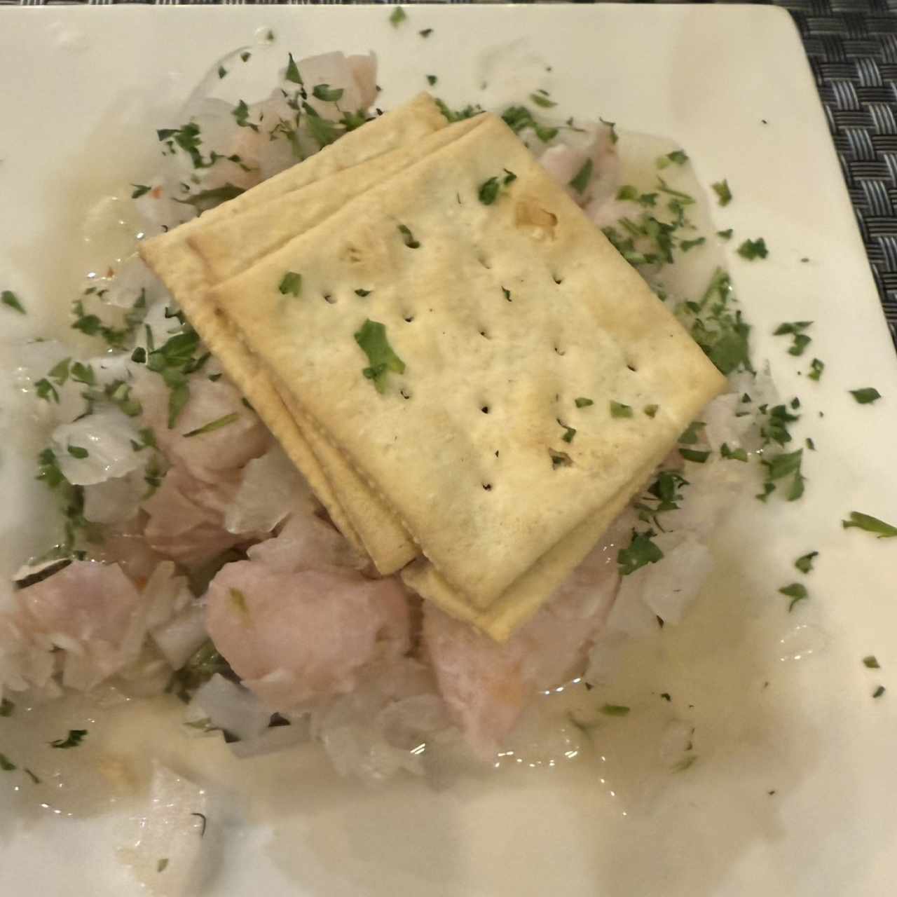 Ceviche de corvina