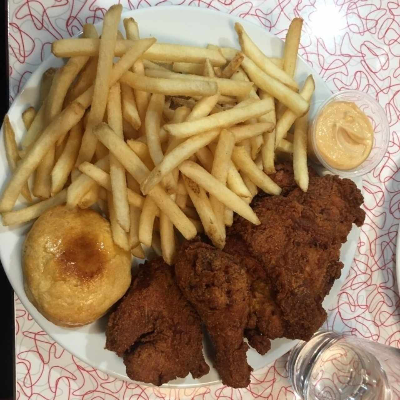 pollo de 3 piezas